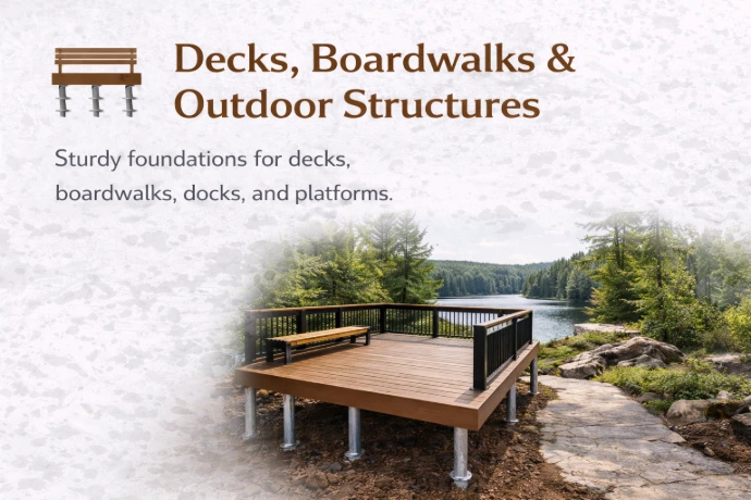 leer ventures ltd screw pile installation