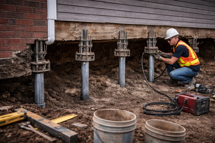 leer ventures ltd screw pile installation